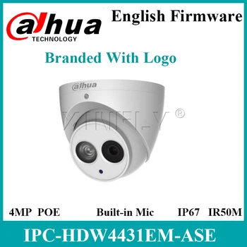 

Dahua IPC-HDW4431EM-ASE 4MP IR Eyeball Network Camera Built-in Mic Upgrade IPC-HDW5231R-ZE IPC-HDW4431EM-AS With Logo