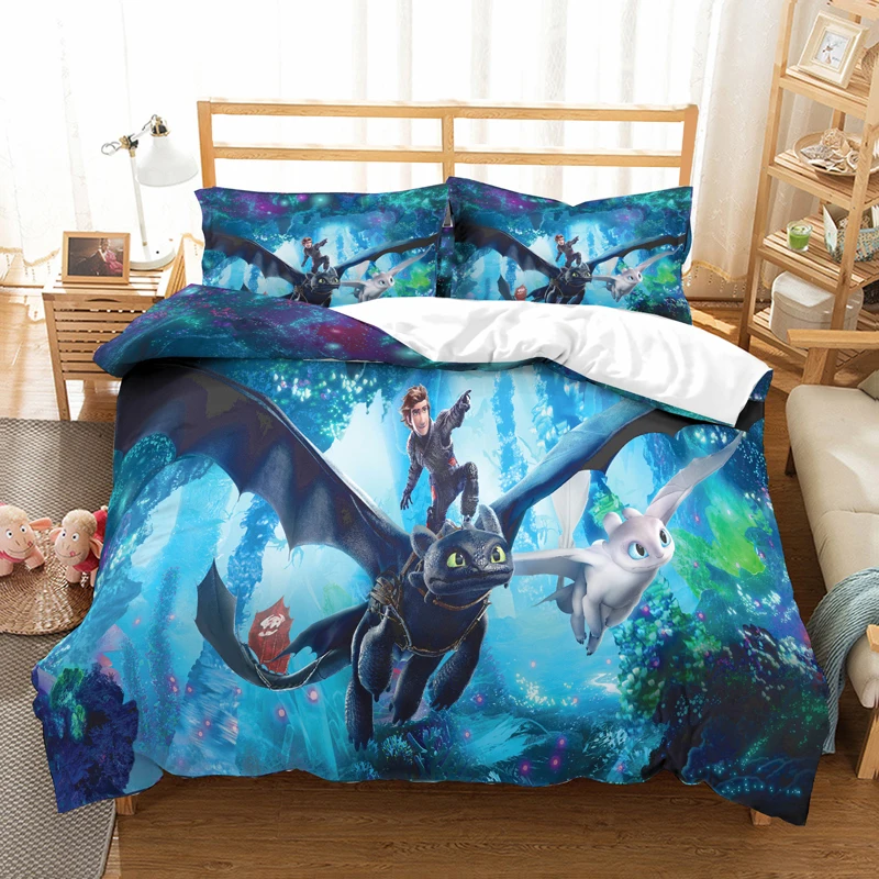 How To Train Your Dragon Children Bedding Set Duvet Covers Bedding Set Duvet Covers