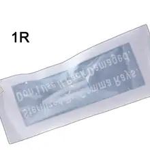 50 шт. 1RL колпачки для татуировки перманентные наконечники игл для татуажа для BioTouch Drangon/Mosaic/Merlin татуировки брови, подводка, губы машина