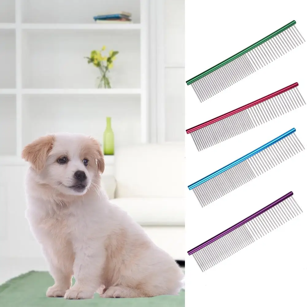 Pet гребень для кошек собак расческа для удаления волос для собак кошка Detangler меховая отделка уход за щеткой инструмент расческа для собаки принадлежности для ухода
