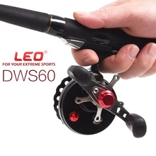 Металлическая муха Рыболовная катушка левая/правая сменная подледной рыбалки рыболовецкий плот колеса