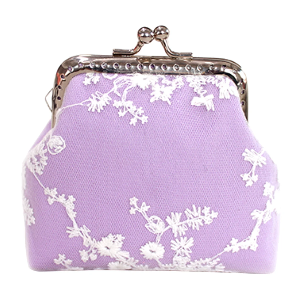 Handmade Metal Kiss Clasp Frame Flower Clutch Purse Complete Kits for Making Your Own Handbag