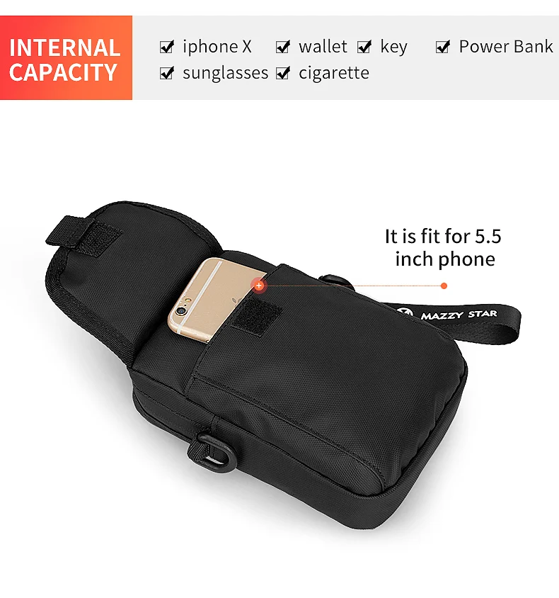Многофункциональный кошелек для мобильного телефона, сумки через плечо, мужские водонепроницаемые поясные сумки для путешествий для телефона, мини-сумка 311