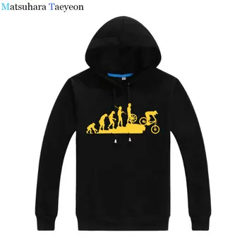 

Mountain Biking Downhill Men hoodie Leisure Long sleeved Sweatshirt Hoodies face printing harajuku