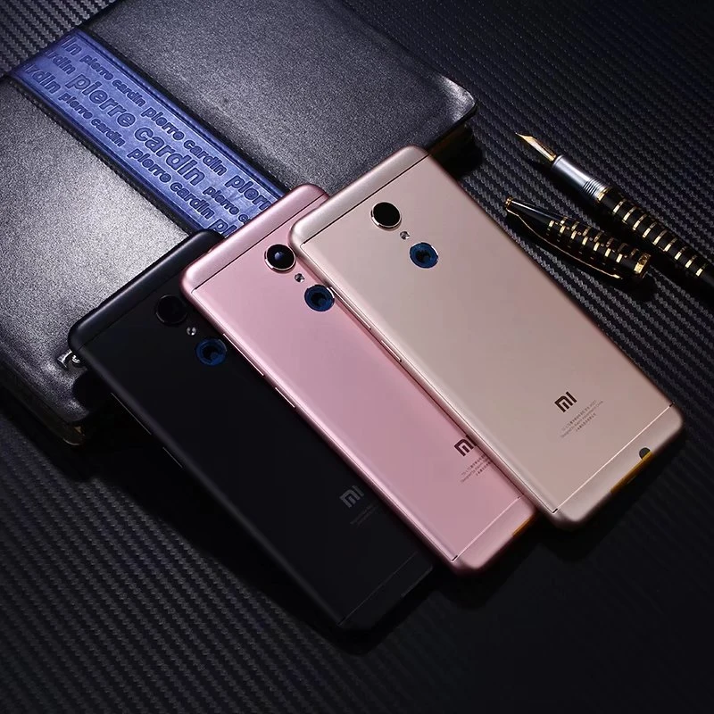 

TANZ Metal Battery Back Cover For xiaomi redmi 5 Housing Case +Power Volume Buttons for redmi5 battery cover Replacement