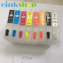 Einkshop 324 T3240 - T3249 Refillable ink Cartridge For Epson P400 Printer Surecolor P400 With Permanent Chip Einkshop 324 T3240 - T3249 Refillable ink Cartridge For Epson P400 Printer Surecolor P400 With Permanent Chip