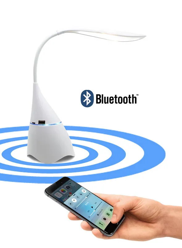  Bluetooth Speaker Music Lighting Table lamp Smart Portable Wireless (14)