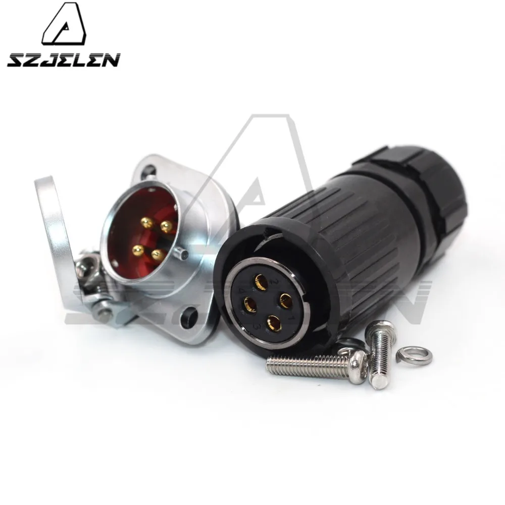 

HP20 series, 4pin waterproof connector Plugs and sockets, LED cable Board to Wire Connector 4pin