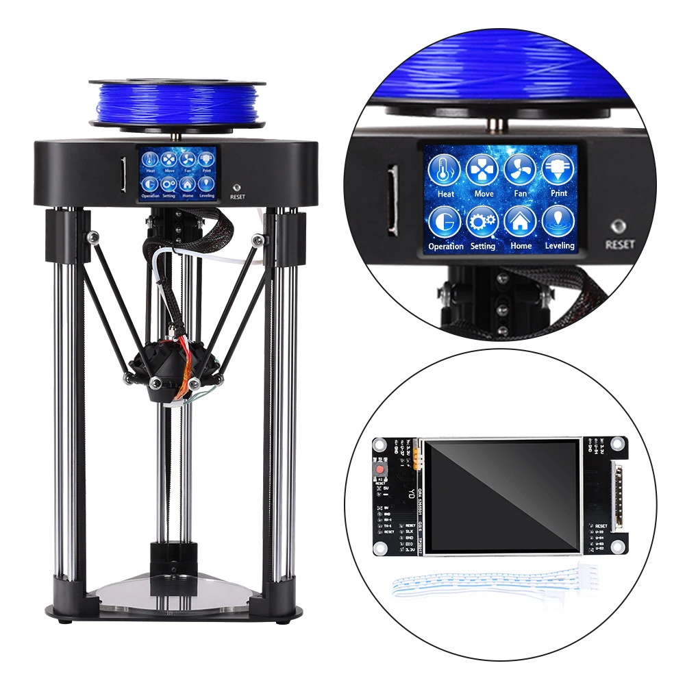 Детали для 3D принтера BIGTREETECH TFT28 сенсорный экран дисплей RepRap MKS 2 8 дюйма TFT панель