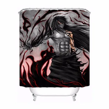 

Custom Ichigo Evolution Bath Curtain Bathroom Mildewproof Waterproof Polyester Shower Curtain#180417-04-16