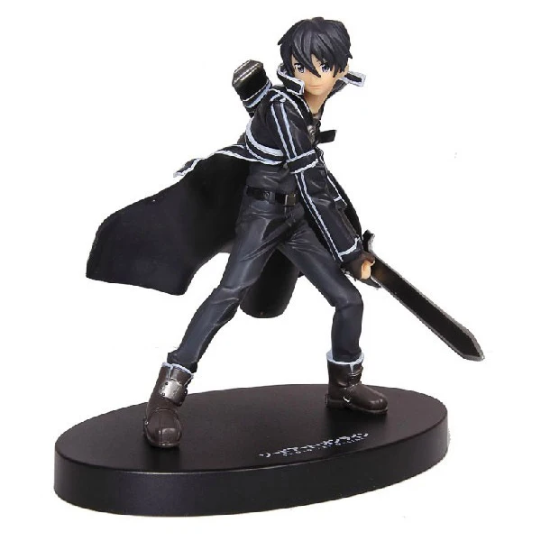 Anime Sword Art Online 16cm Kirito Action Figure PVC Model Collectible