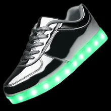 Unisex Led Luminous Shoes Men 2017 Casual Shoes Led Shoes For Men Fashion LED Lights Up Shoe For Adult Chaussure Lumineuse