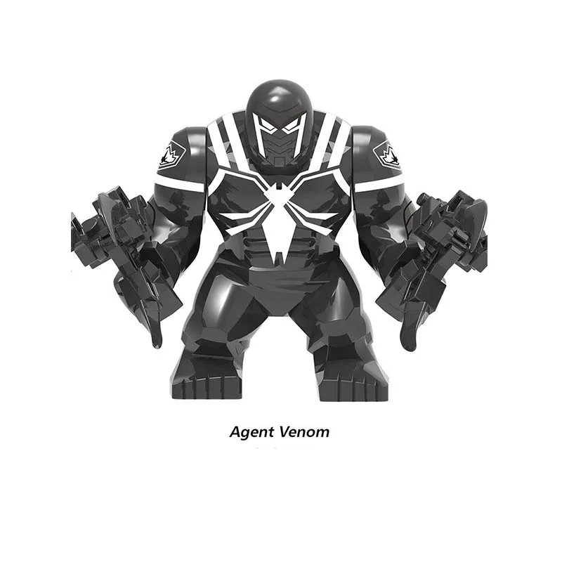 

Marvel Superhero Agent Venom Green Lantern Kilowog Big Doll Action Figures Model For kids toys Building Blocks Birthday gifts