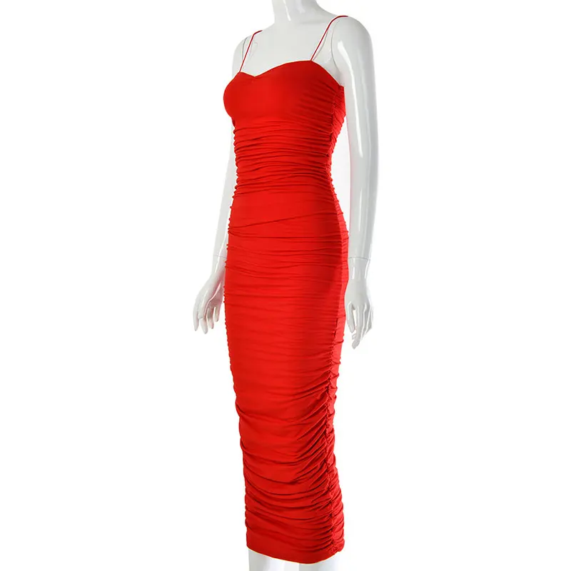Forefair Sexy Midi Party Dress 2019 New  (29)