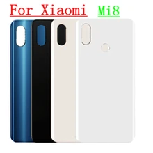 Чехол для xiaomi mi 8 задняя крышка батарейного отсека задняя крышка корпуса xiaomi 8 mi 8 Задняя стеклянная крышка mi 8 задняя крышка корпуса