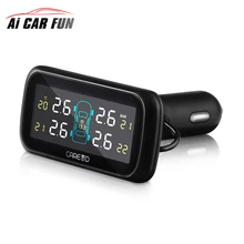 U903 Car Wireless font b TPMS b font Tire Pressure Monitoring System with 4 External Replaceable