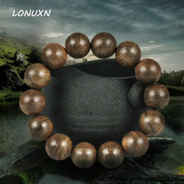 16mm 3 styles authentic natural wooden Indonesia Kalimantan Incense bracelet hand string beads bracelet male women 16mm 3 styles authentic natural wooden Indonesia Kalimantan Incense bracelet hand string beads bracelet male women