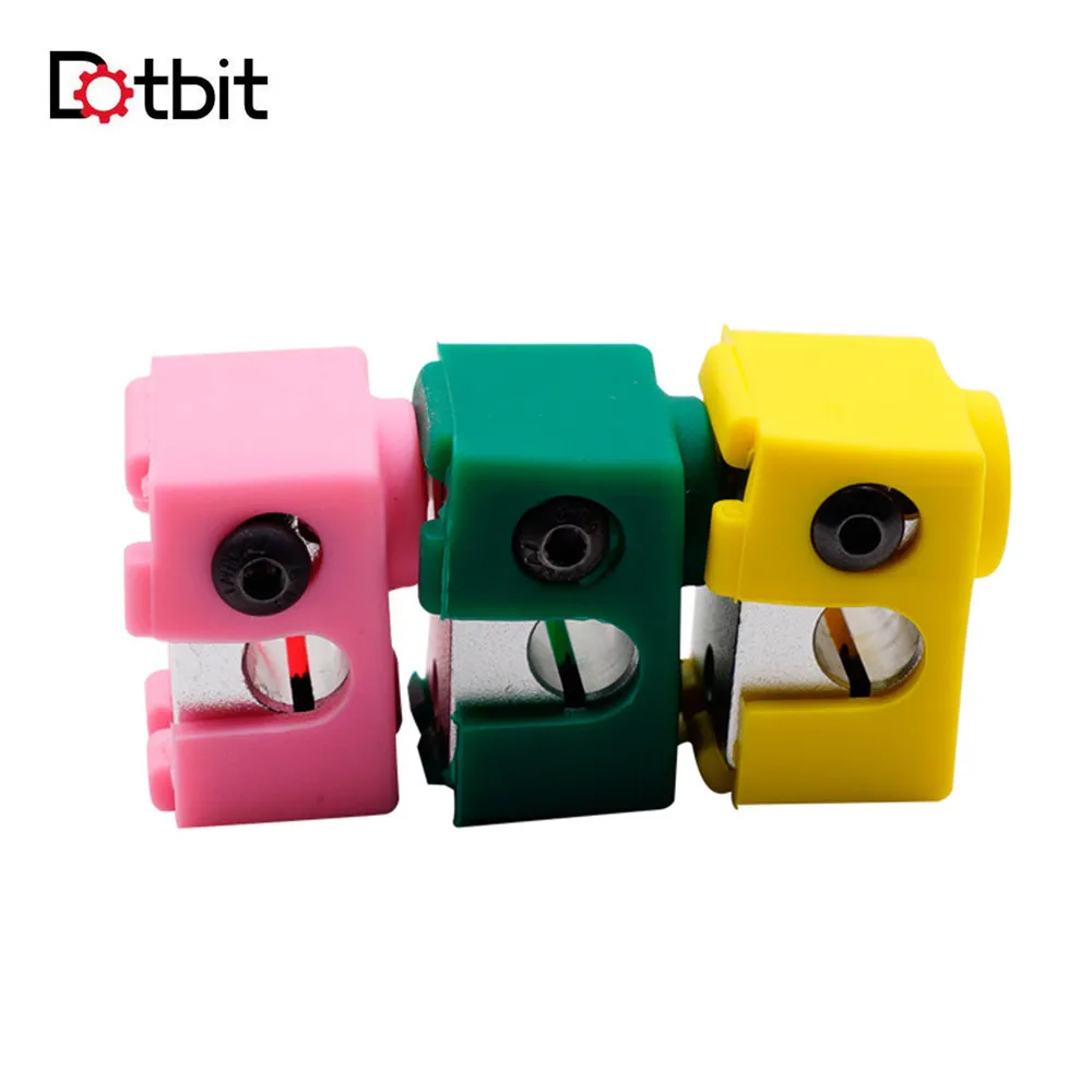 

Silicone Protective Sock Casing Heater Block Insulation Cover for 3D Printer E3D-V6 Heat-resisting