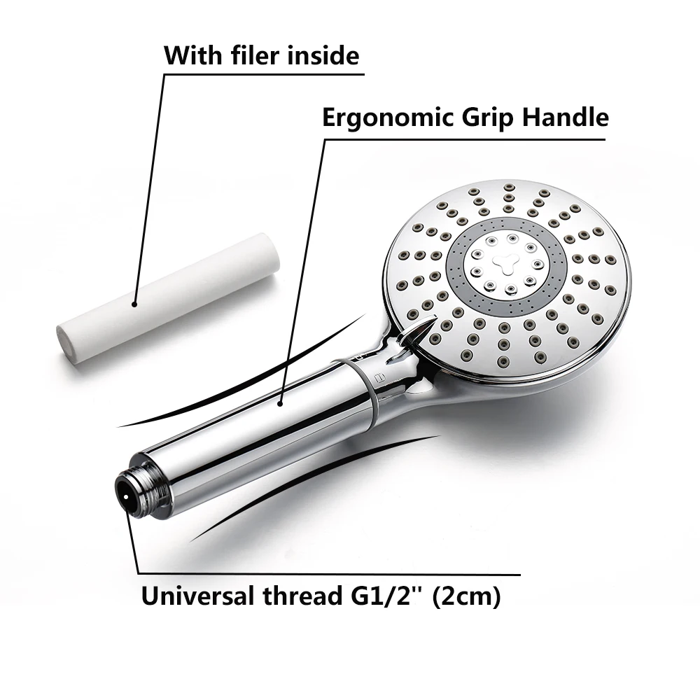 5 моделей душевая головка для ванной комнаты с фильтром для душа водосберегающая фильтрованная насадка для душа повышающий давление