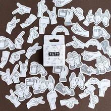 45 шт./лот мини Черно-белые жесты наклейки украшения DIY Скрапбукинг Стикеры канцелярские милый дневник наклейка этикетка 45 шт./лот мини Черно-белые жесты наклейки украшения DIY Скрапбукинг Стикеры канцелярские милый дневник наклейка этикетка