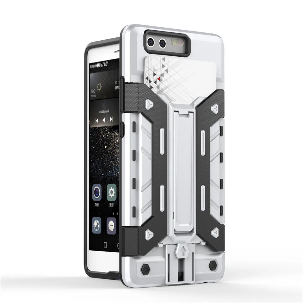 Для Huawei Honor p9 X-Armour слот для карты Гибридный задняя крышка + Подставки хранения