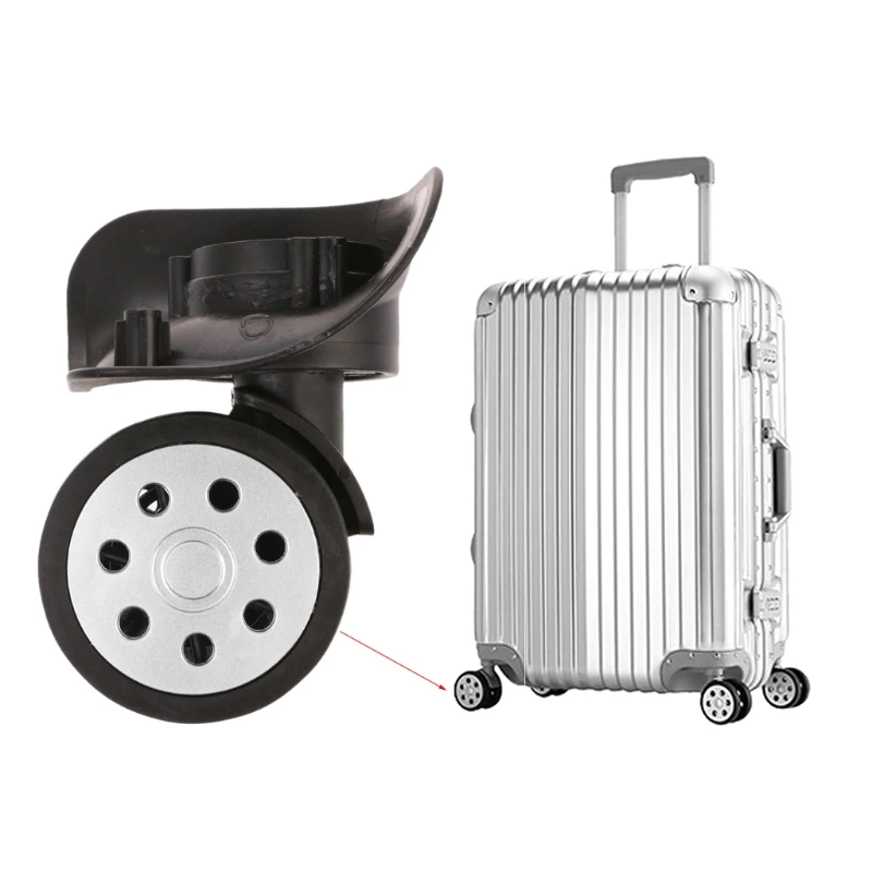 NoEnName_Null Высокое качество 1 комплект/4 шт. багаж 360 Поворотное Колесо замена чемодан ролик ремонтный аксессуар