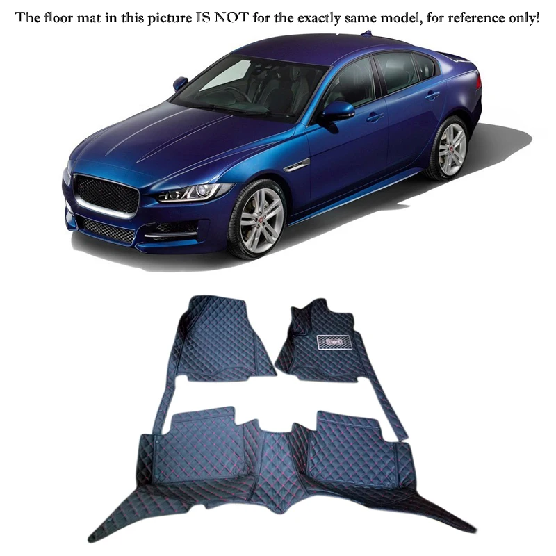 

Interior Floor Mats&Carpets Foot Pads Protector Kit For Jaguar XE X760 2015 2016