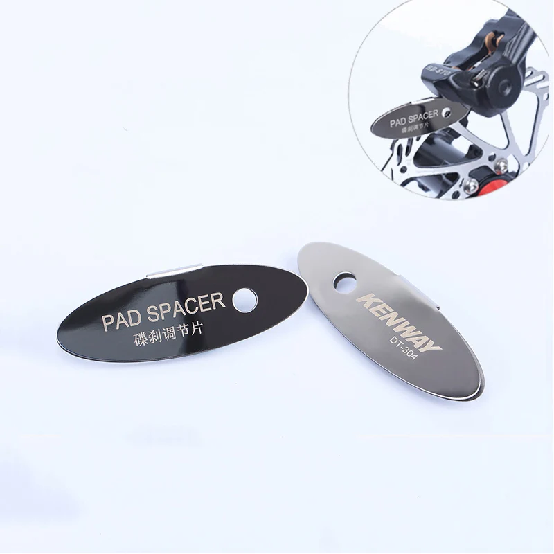 2Pcs MTB Disc Brake Pads Adjusting Tool Bicycle Pad Mounting Assistant Brake Pad
