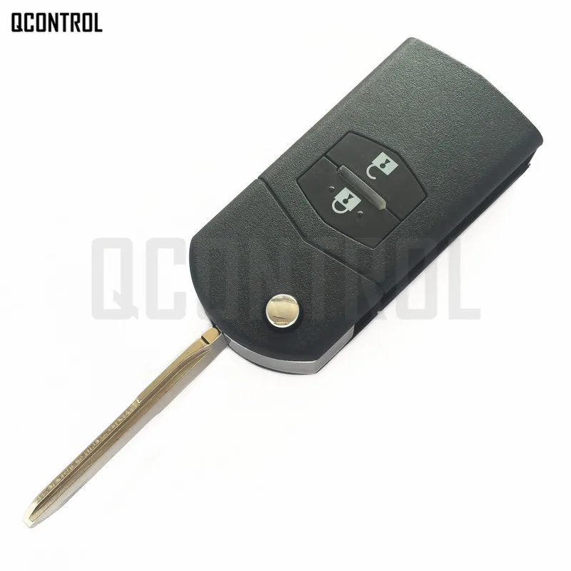 QCONTROL обновленный Автомобильный Дистанционный ключ для MAZDA 41835 для M2 Demio M3 Axela M5 Premacy M6 Atenza BT-50 для Ford Ranger 433 МГц