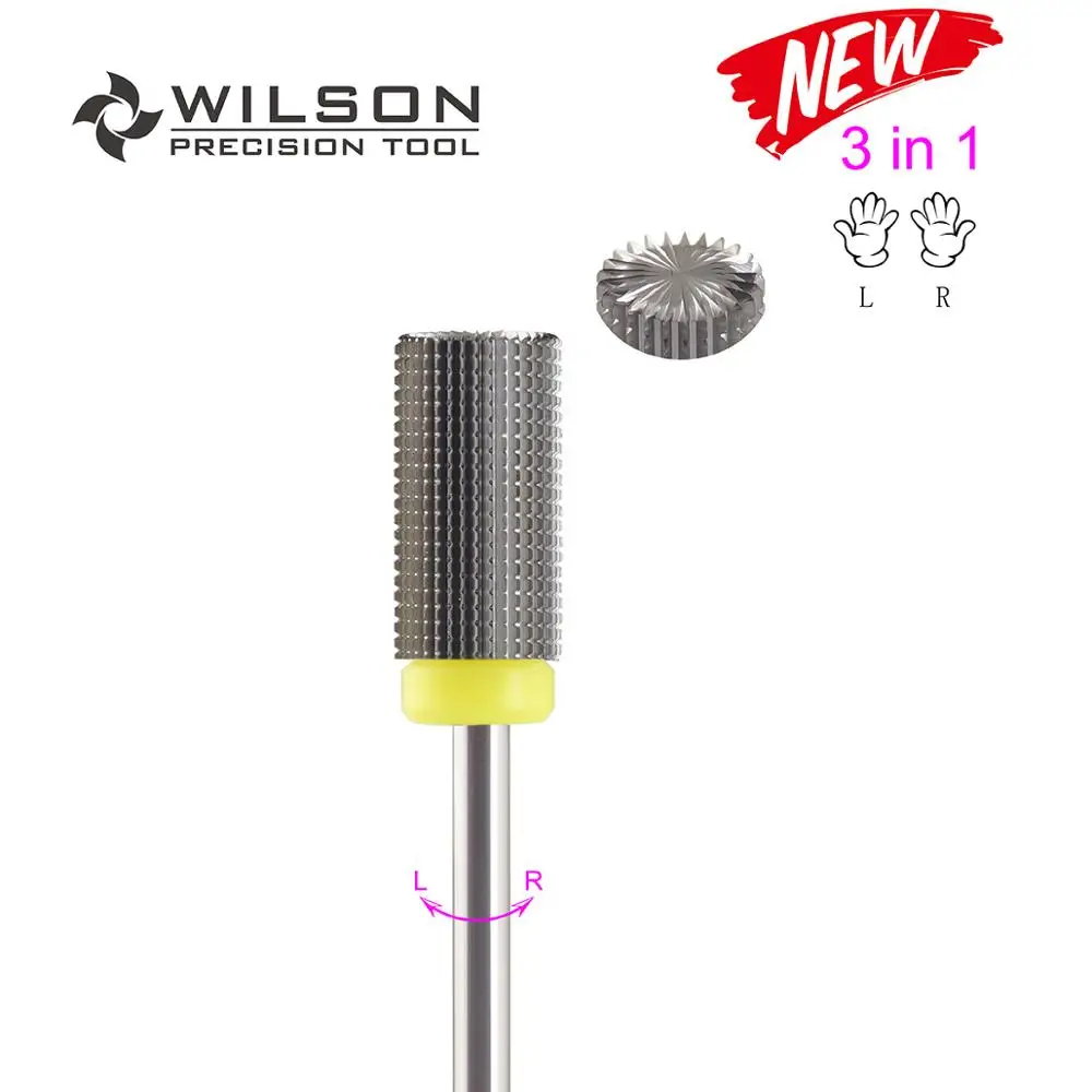 3 в 1-карбидные биты для ногтей-карбидные сверла для ногтей WILSON - Цвет: 1pc Extra Fine