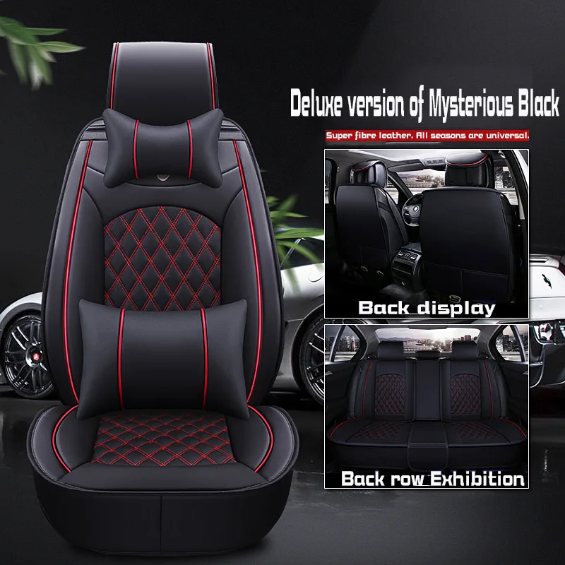 

Customized Car Luxury PU skin seat cover For Toyota Camry Corolla Lexcen RAV4 VIOS CROWN PRADO Highlander