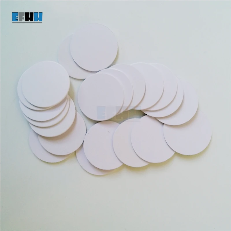 Перезаписываемая rfid-карта T5577/T5567/T5557 диаметр 25 мм 125 кГц | Безопасность и защита