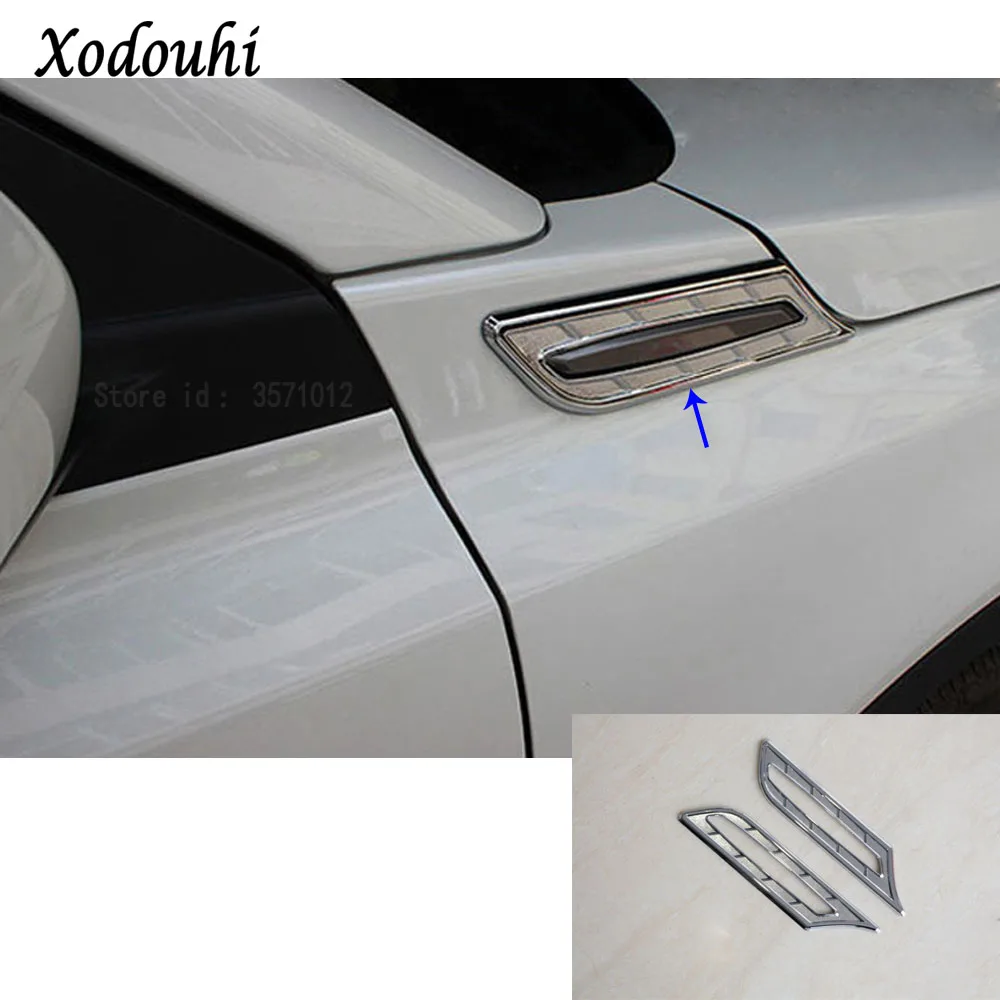 Для Suzuki Vitara Escudo 2016 2017 2018 2019 автомобильный детектор ABS хром передняя сторона листья