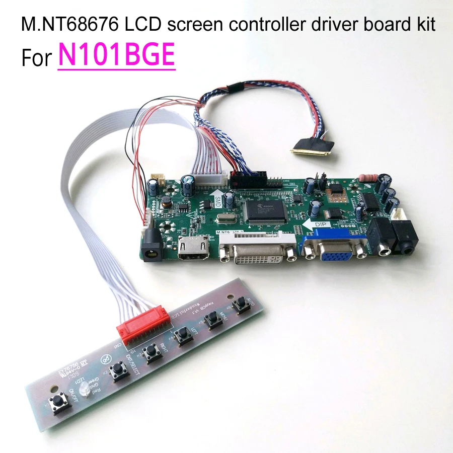 M NT68676 display controller driver motherboards assembly kit for N101BGE 10 1 1366 768 WLED LVDS