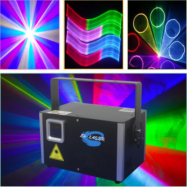 

rgb scanner laser lightingshow RGB full colo light with SD card for party holiday light ILDA