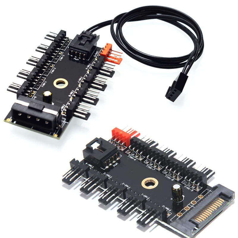 Адаптер питания для компьютера 15Pin SATA IDE на 10 портов 4pin | Компьютеры и офис
