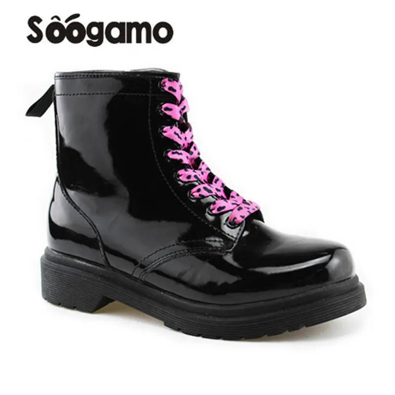Girls winter boots Kids Ankle rain boots boys leather PU winter shoes ...