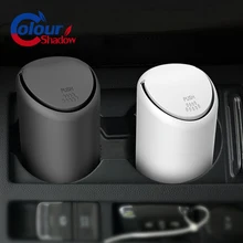 Universal Car Trash Bin Auto Organizer Storage Box Car Trash Can Rubbish Gargage Holder Automobile Storage Bucket Accessories