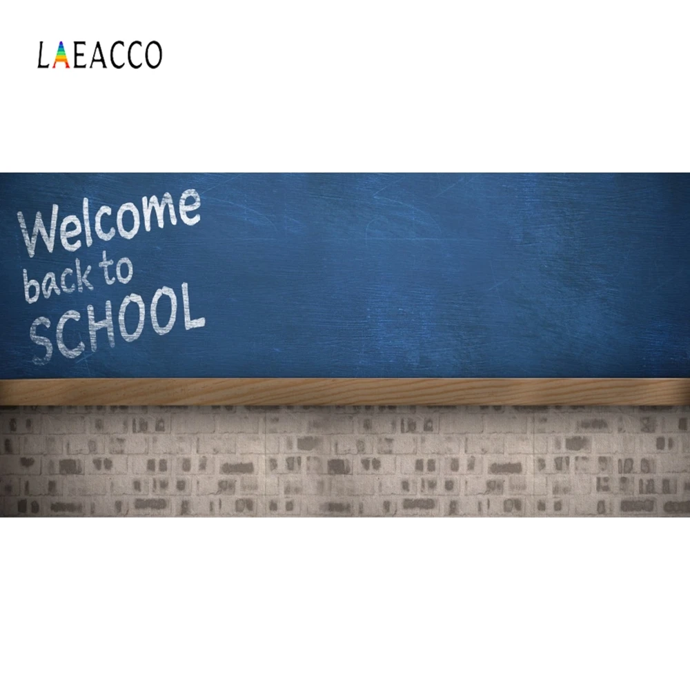 Laeacco Back To School Classroom Baby Student Portrait Photography Background Customized Photographic Backdrops For Photo Studio