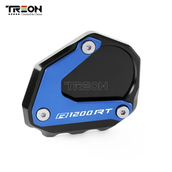 

Motorcycle CNC Motorcycle Side Stand Pad Plate Kickstand Enlarger Support Extension For BMW Ninet R1200RT R1200ST 1 Piece