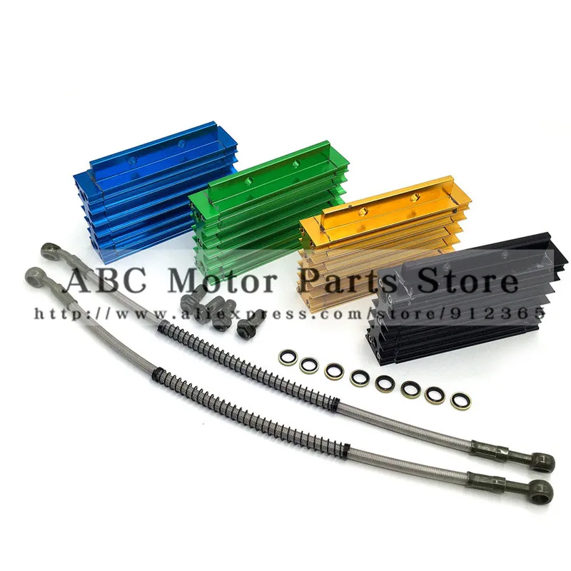 ALLOY OIL COOLER KIT LIFAN 110 125CC PIT BIKE 140 150CC DIRT BIKE FOR CRF