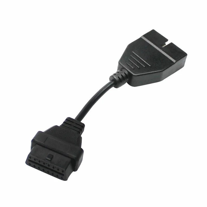 Для GM Daewoo 12 штепселный OBD2 OBDII Мужской до 16 контактный разъем адаптер