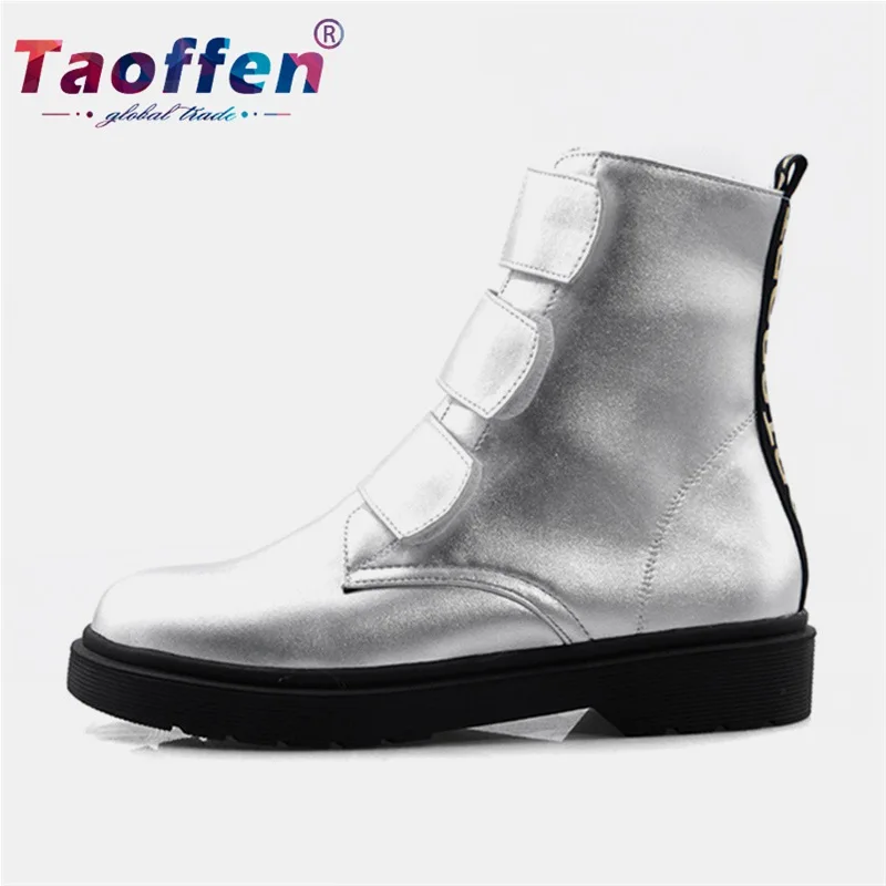 Taoffen/прогулочная обувь; женские повседневные кроссовки на плоской подошве; повседневная спортивная обувь; Женская Классическая легкая обувь; Зимние ботильоны; размеры 34-43