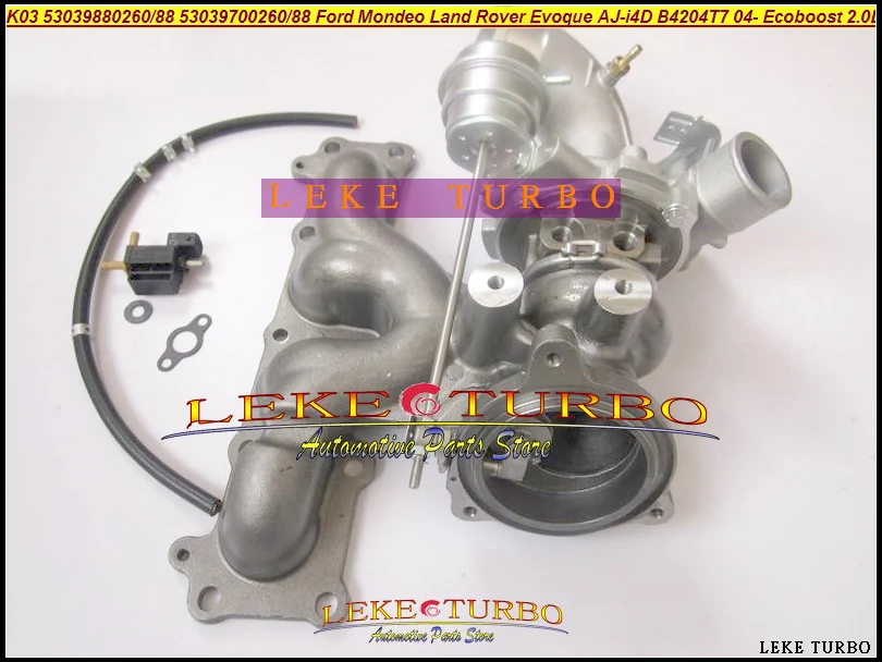 Turbo K03 53039700260 53039700288 LR031510 1682133 1687963 For Ford Mondeo for Land Rover Evoque 2.0L AJ-i4D B4204T7 Ecoboos 04- (5)