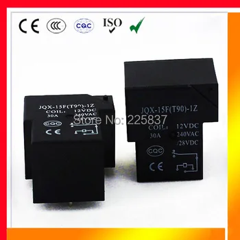 

JQX-15F free shipping (10 Pieces/Lot) DC12v T90 rele PWR SPST 30A 12v DC 4pin 1H circuit board relay PCB relay