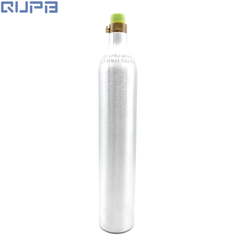 Новая бутылка для газировки CO2 цилиндр 15 МПа/150 бар/2250PSI серебристый