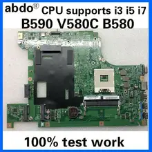 Abdo 48.4TE06.011 90002022 материнская плата для lenovo B590 V580C B580 ноутбук материнская плата PGA989 HM77 DDR3 тесты работы