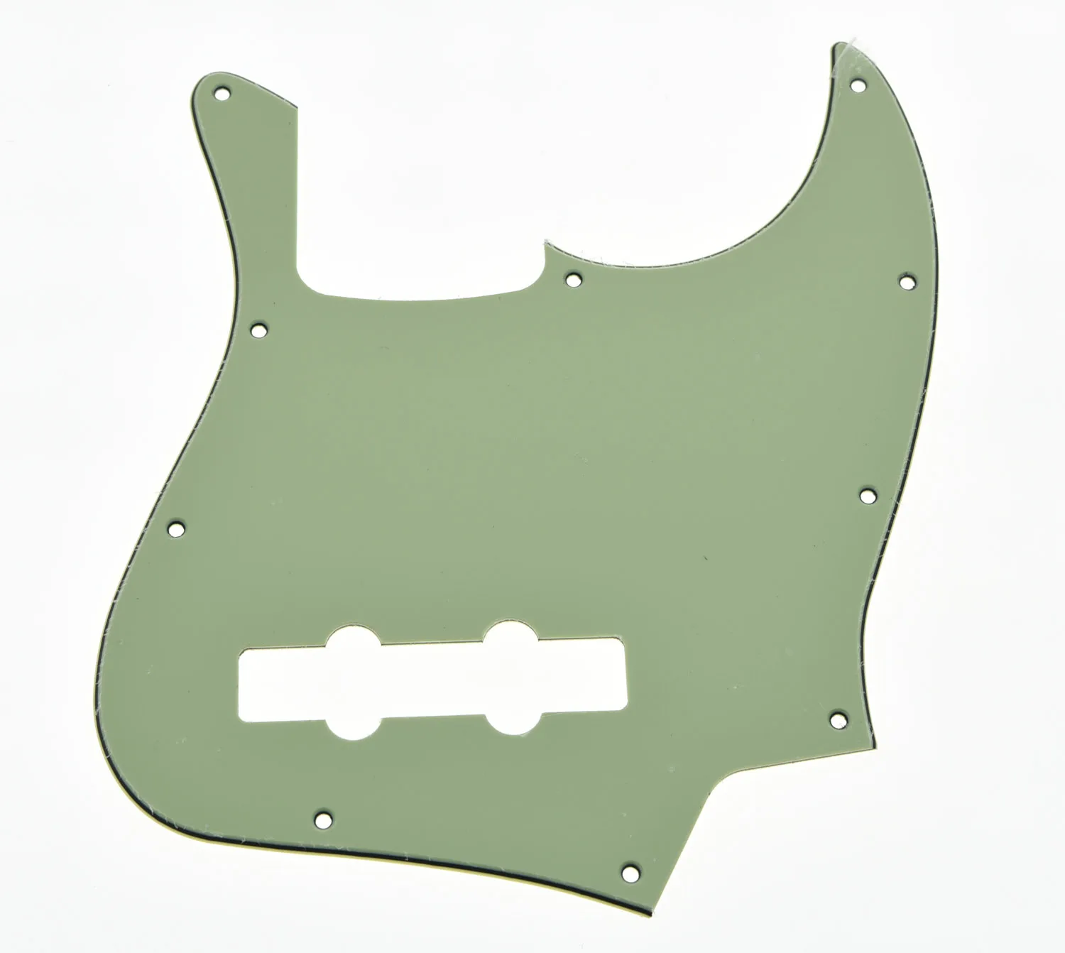 KAISH стандарт Jazz J Bass Накладка для защиты деки с винтами Scrach пластины различных цветов - Цвет: Mint Green