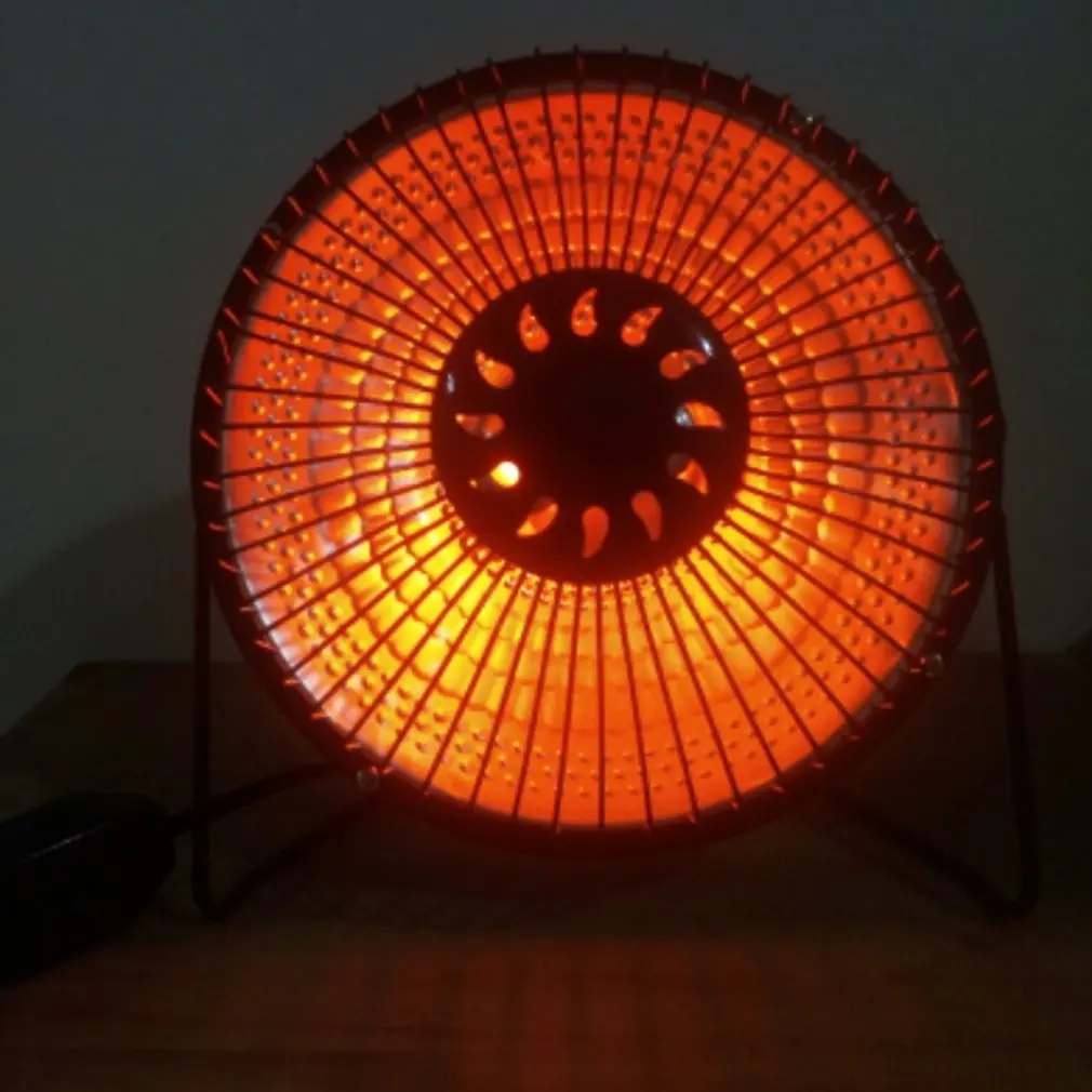 

Mini Home Handy Heater Infrared 220V 220W Portable Electric Air Heater Warm Fan 6 Inch Desktop for Winter Household Bathroom