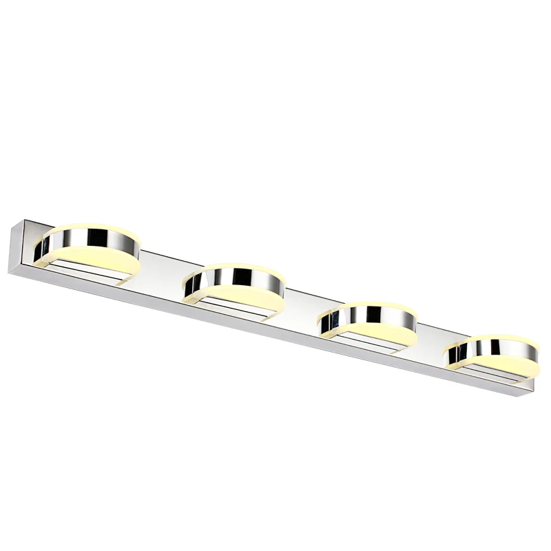 Zerouno جولة الكريستال الحمام تركيبات إضاءة Led الغرور شمعدانات جدارية غرفة نوم ضوء مرآة الرواق الشمعدان الاكريليك الحديثة الجدار مصباح